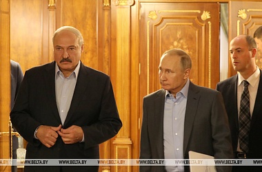 Фото: Лукашенко о переговорах с Путиным: о многом поговорили, дошли "до глубины седых времен"