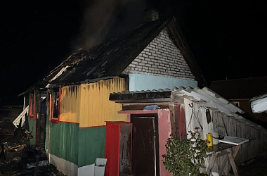 Фото: Горела хозяйственная постройка в Пацуях