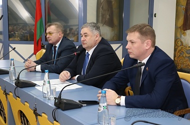 Фото: Новае да Дня беларускага пісьменства, сучасныя СМІ і інфармацыйная бяспека. Міністр інфармацыі краіны Аляксандр Карлюкевіч у рамках адзінага дня інфармавання наведаў Карэліцкі раён (+відэа)