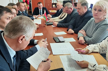 Фото: Сообщение об образовании Свислочской районной комиссии по выборам Президента Республики Беларусь 