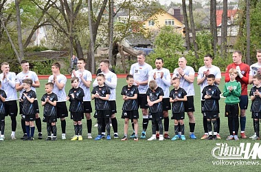 Фото: В стартовом матче чемпионата Беларуси по футболу команда «Смена-Волковыск» победила «Свислочь»