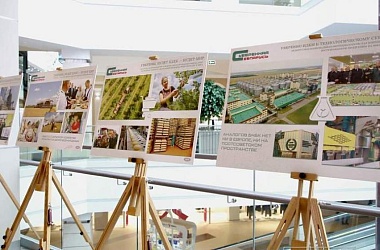 Фото: В Гродно открылась выставка БЕЛТА «Суверенная Беларусь»