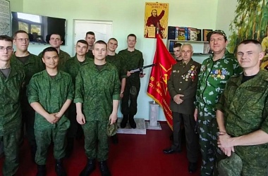 Фото: Военнослужащие 52-го поискового батальона посетили Порозовский сельский совет