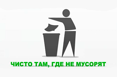 Фото: Чисто там, где не мусорят