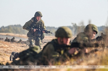 Фото: Belarusian-Russian army exercise focuses on defense of Union State borders