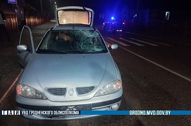 Фото: В Скиделе водитель сбил мужчину на пешеходном переходе