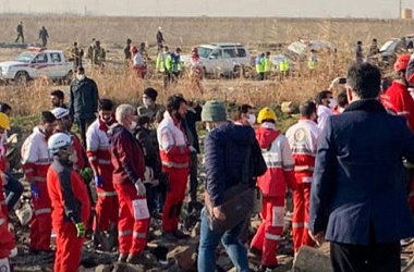 Фото: Граждан Беларуси на борту разбившегося в Иране украинского самолета не было