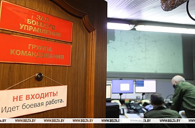 Фото: Александр Лукашенко: войска ПВО - это надежный щит Отечества и залог мирного будущего Беларуси