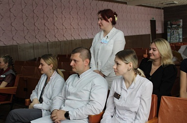 Фото: Председатель райисполкома встретился с молодыми специалистами – медиками