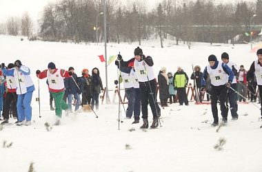 Фото: «Гродненская лыжня–2019». Спортивный праздник проходит на базе спортивно-биатлонного комплекса «Селец» в Новогрудском районе (+видео)