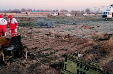 Фото: Все пассажиры разбившегося в Тегеране украинского самолета погибли