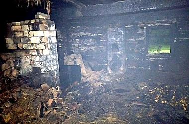 Фото: Огонь в ночи