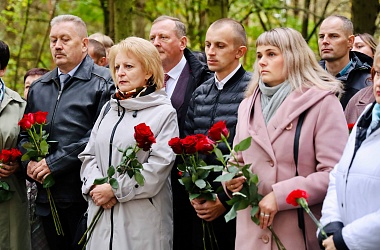 Фото: Семья Татьяны и Виктора Астапчиков из Порозово приняла участие в традиционном приеме от имени председателя облисполкома, посвященном Дню матери и Дню отца