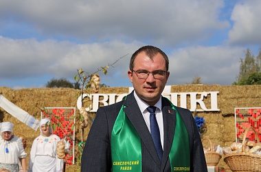 Фото: Андрей Грицкевич: «Сегодня хочется выразить слова огромной благодарности всем, кто был задействован на жатве»