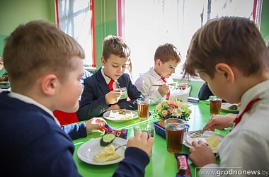 Фото: Бесплатное питание в новом учебном году получат более 65% белорусских школьников