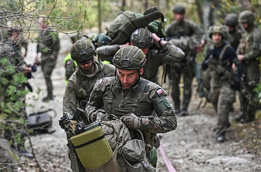 Фото: У Сувалкского коридора проходят масштабные военные учения вооруженных сил Литвы, Польши и Франции. Как подобные маневры могут повлиять на и без того напряженную геополитическую обстановку?