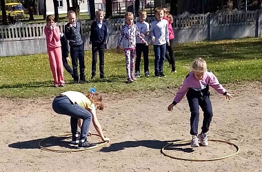Фото: На спортивном стадионе