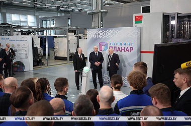 Фото: Александр Лукашенко в Минске дал старт работе уникального производства в сфере микроэлектроники