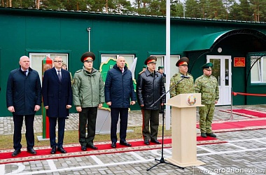 Фото: В Сморгонском районе открыли учебный комплекс «Пограничная застава»