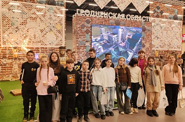 Фото: Свислочские школьники посетили выставку «Моя Беларусь»