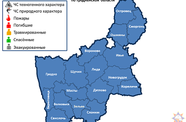 Фото:  На территории Гродненской области за сутки пожаров не произошло
