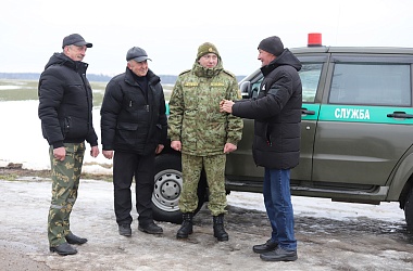 Фото: Лучшие друзья пограничной заставы