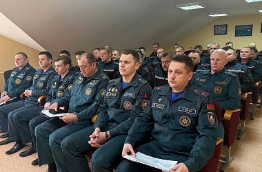 Фото: Единый день безопасности дорожного движения в Свислочском райотделе МЧС