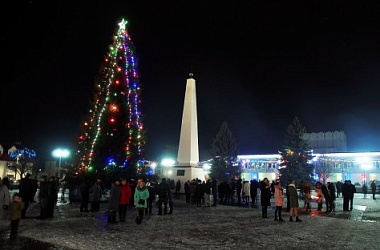 Фото: Свислочь встретила 2018 год