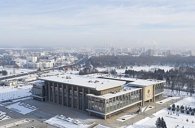 Фото: Александр Лукашенко и Владимир Путин из аэропорта вместе отправились на переговоры во Дворец Независимости