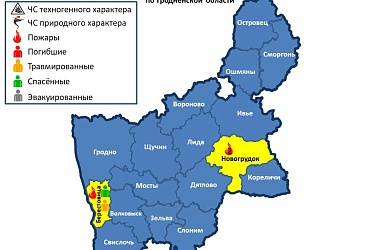 Фото: Спасен 1 человек. За прошедшие сутки на территории Гродненской области произошло 3 пожара