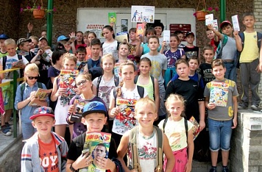 Фото: «Олимпийцы» повторили правила безопасности
