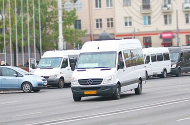 Фото: На контроле ГАИ маршрутные транспортные средства