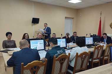 Фото: Итоги социально-экономического развития Свислочского района обсудили на заседании райисполкома