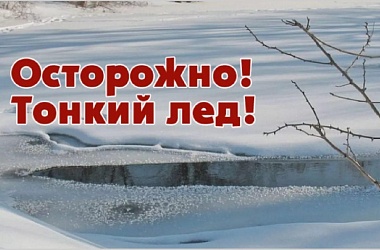 Фото: ОСВОД предупреждает: неокрепший лед на водоемах очень опасен