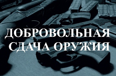 Фото: Граждане, добровольно сдавшие незаконно хранящееся оружие, освобождаются от ответственности