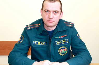 Фото: «Прямая линия» с начальником Свислочского отдела по чрезвычайным ситуациям Сергеем Млеником