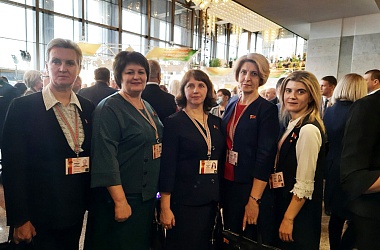 Фото: Фотофакт: свислочане на VI Всебелорусском народном собрании