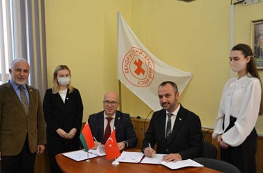 Фото: Turkish Red Crescent delegation on visit to Belarus