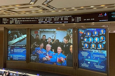 Фото: Возвращение космонавта Марины Василевской на Землю запланировано 6 апреля в 10.19