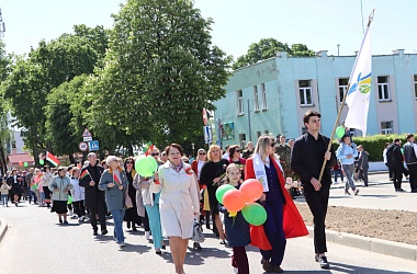 Фото: В Свислочи масштабно празднуют День Победы