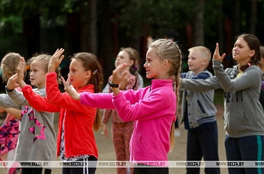 Фото: В летних лагерях Беларуси оздоравливаются 34,5 тыс. школьников