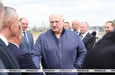 Фото: Александр Лукашенко о ГОКе в Любанском районе: сравнить эту стройку можно с атомной станцией