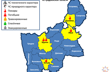 Фото: Горели квартира и бани. На территории Гродненской области произошло 5 пожаров