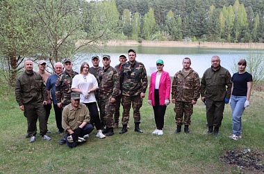 Фото: Свислочский район включился в республиканскую акцию «Беларусь синеокая»