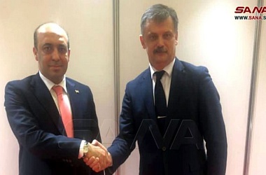 Фото: Syrian-Belarusian talks to enhance cooperation in different fields