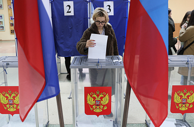Фото: После обработки 90% бюллетеней на выборах президента РФ Путин набирает более 87% голосов