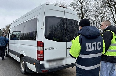 Фото: Маршрутки на особом контроле ГАИ