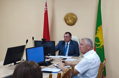 Фото: На планерке у председателя райисполкома: «Не снижать контроль»