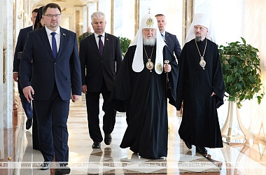 Фото: Патриарх Кирилл наградил Александра Лукашенко орденом Святого благоверного князя Даниила Московского I степени