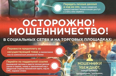 Фото: Интернет-мошенничество – памятки для граждан